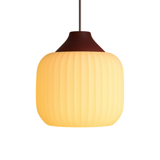 Lámpara colgante MelÍa impresa en 3D con luz cálida y diseño moderno para decoración del hogar