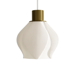 Lámpara colgante ERISMÉ impresa en 3D con luz cálida y diseño moderno para decoración del hogar