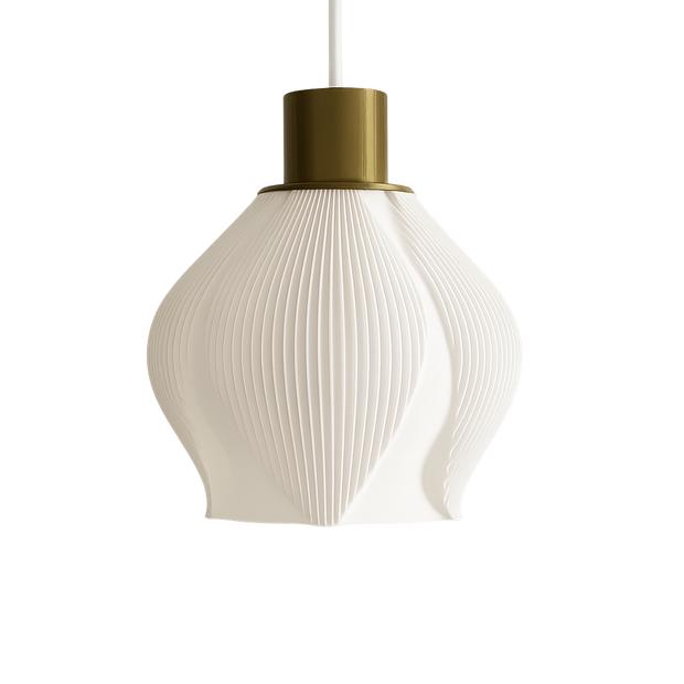 Lámpara colgante ERISMÉ impresa en 3D con luz cálida y diseño moderno para decoración del hogar