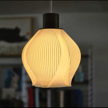 Lámpara colgante ERISMÉ impresa en 3D con luz cálida y diseño moderno para decoración del hogar