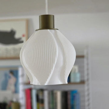 Lámpara colgante ERISMÉ impresa en 3D con luz cálida y diseño moderno para decoración del hogar