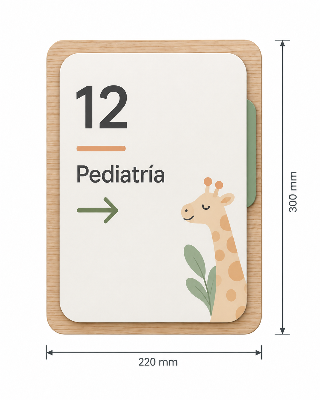 Room Sign Pediatría