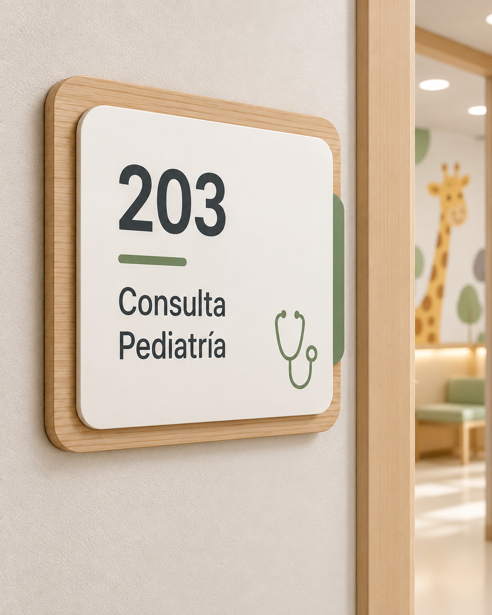Room Sign Consulta Pediatría