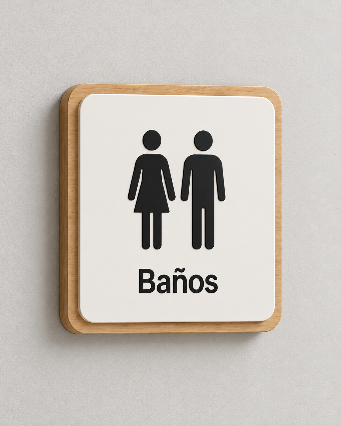 Placa Baños / Baño Adaptado