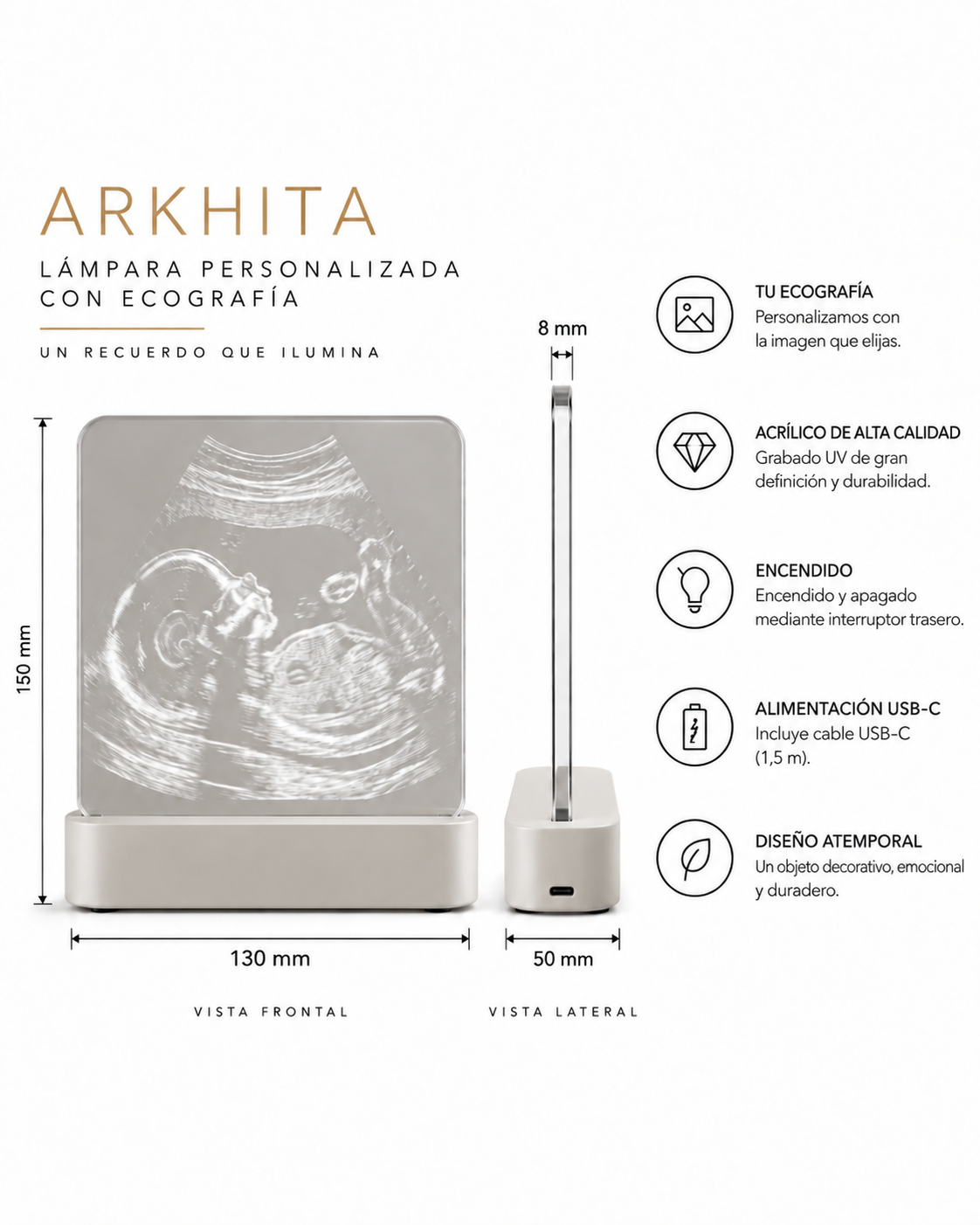 Lámpara Ecografía ARKHITA