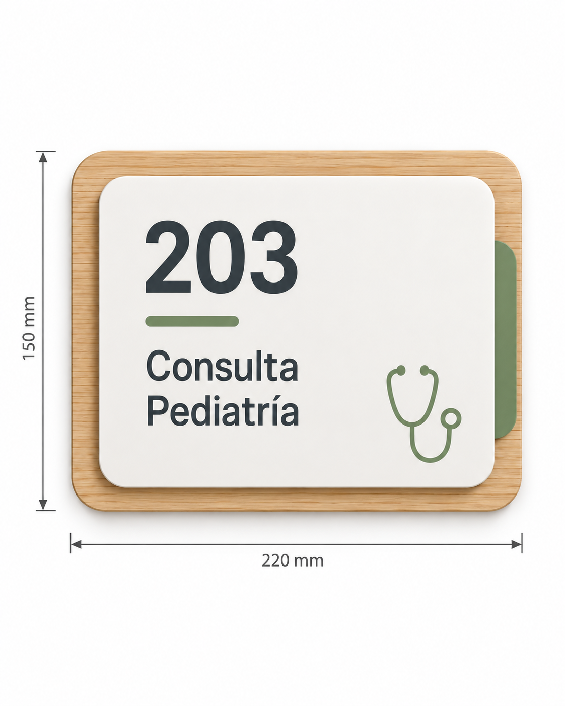 Room Sign Consulta Pediatría